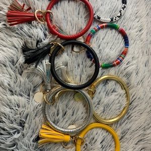 Key chain bracelets